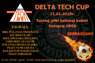 Zapraszamy na Turniej DELTA TECH CUP