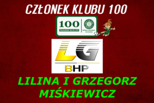 Firma L & G BHP nowym członkiem KLUBU 100!!!