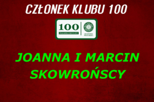 Nowi Członkowie „KLUBU 100”!